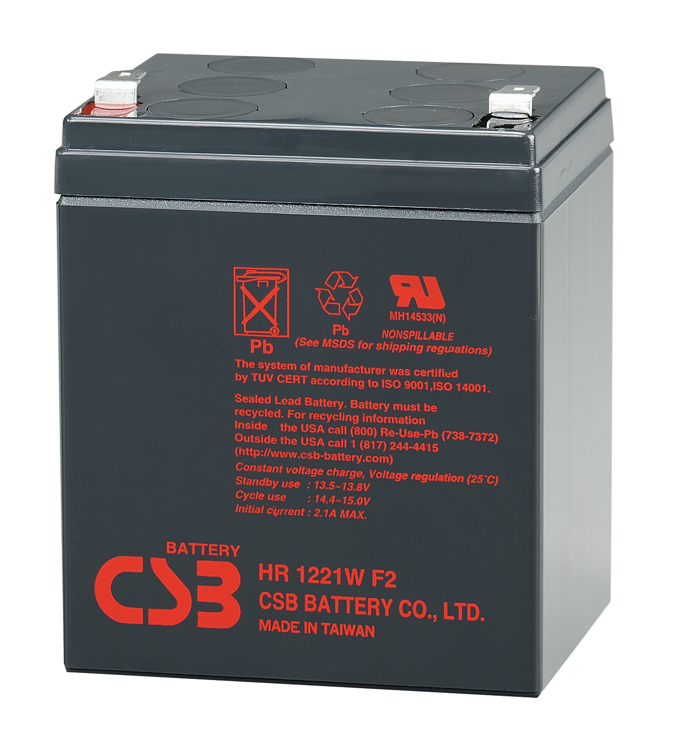 HR1221W (12V / 21W) - CSB Battery