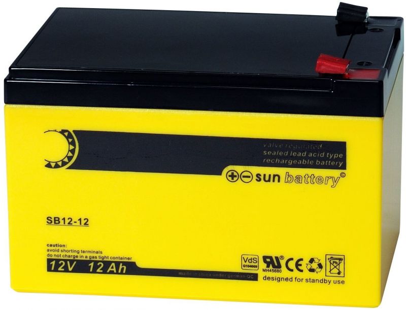 SB12-12 (12V / 12.0Ah) - SUN BATTERY