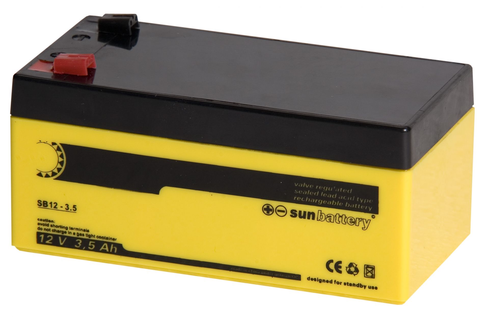 SB12-3.4 (12V / 3.4Ah) - SUN BATTERY